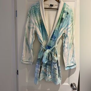 Paris Patterned luxury Robe